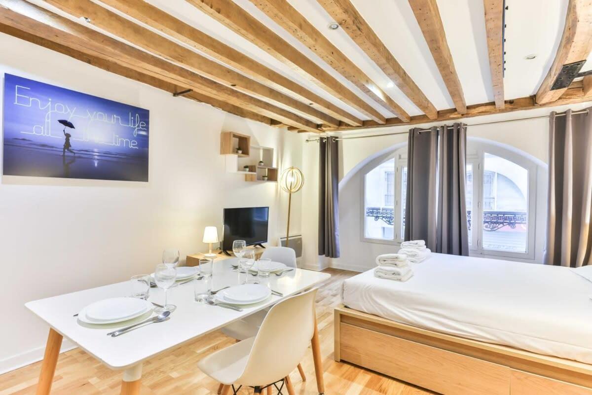 Апартаменти Dazzling Studio Caire Париж Екстер'єр фото